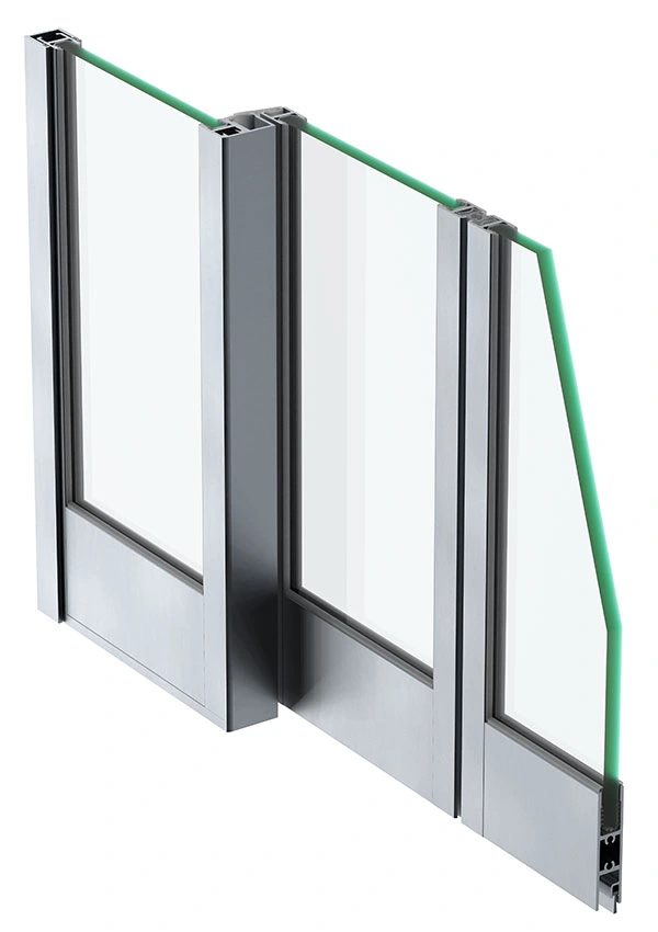 Sezione del profilo LB18 con laterale fisso