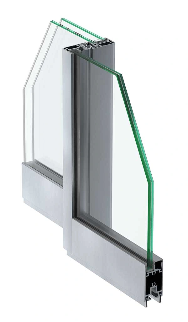 Sezione profilo LB35 telescopico