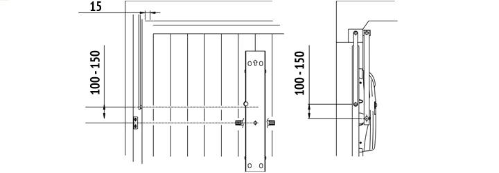 Predisposizione per l`installazione standard